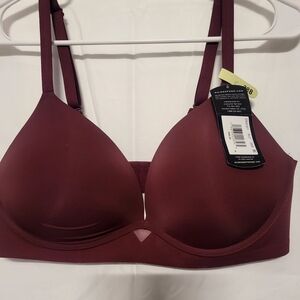 NWT 38B Maidenform Deep Red Bra
